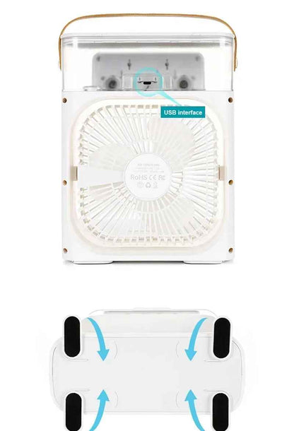 VENTILADOR PORTATIL 2 EN 1 /  CON ENVIO GRATUITO